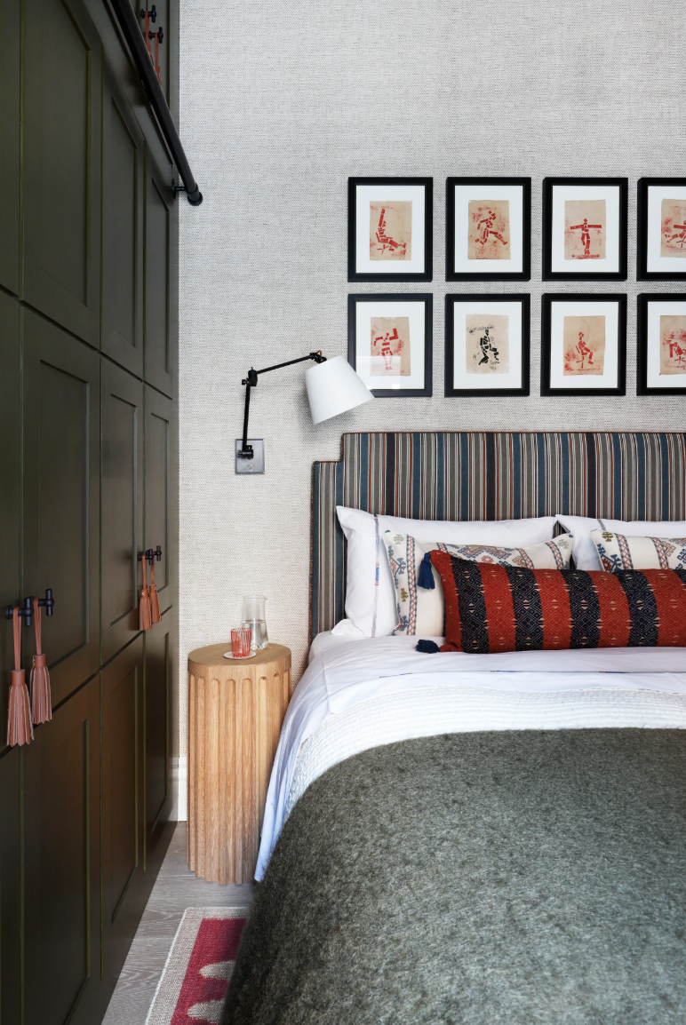 Red Theory Bedroom